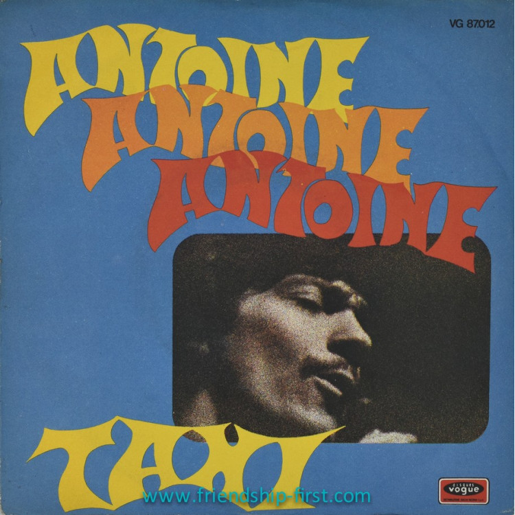 Disque 45 Tours Antoine / Taxi (1970) (Italie)
