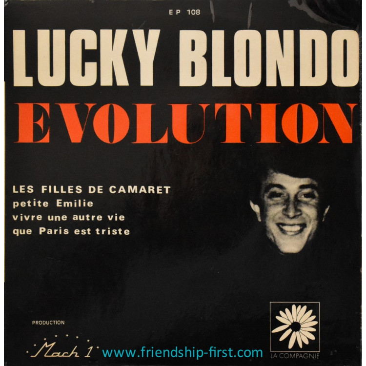 Disque 45 Tours Lucky Blondo / Evolution (1970)