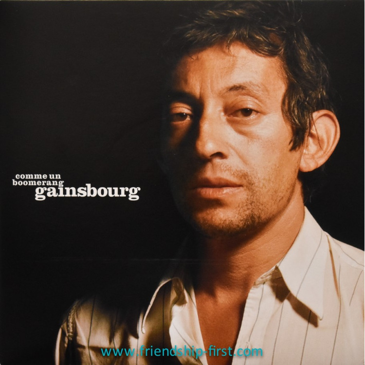 Disque 45 Tours Serge Gainsbourg / Comme un boomerang (2011)