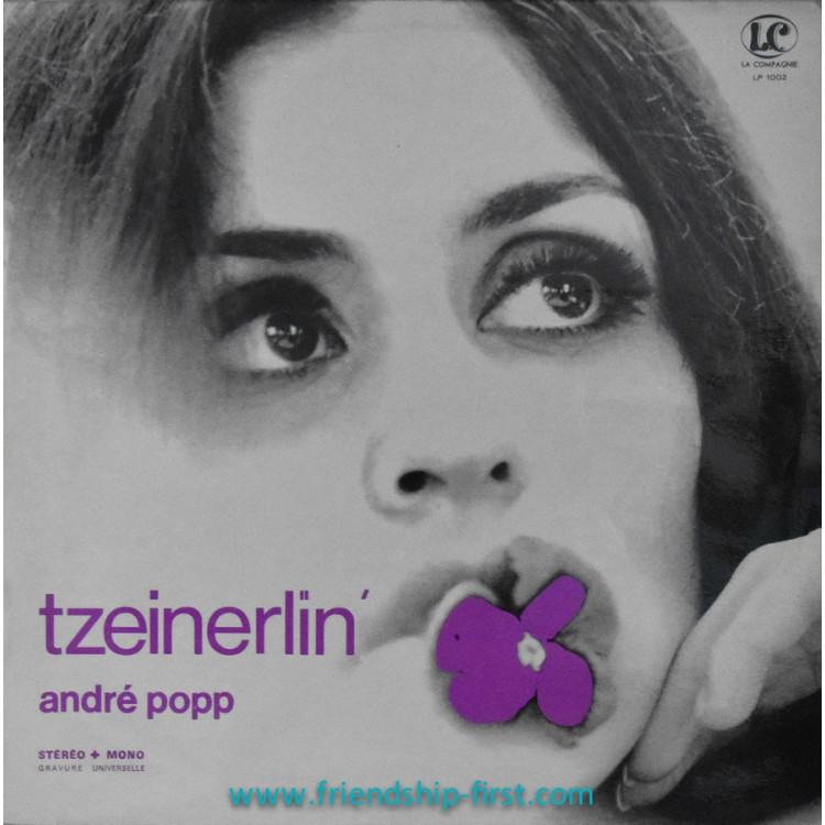 Disque 33 Tours André Popp / Tzeinerlin' (1969)