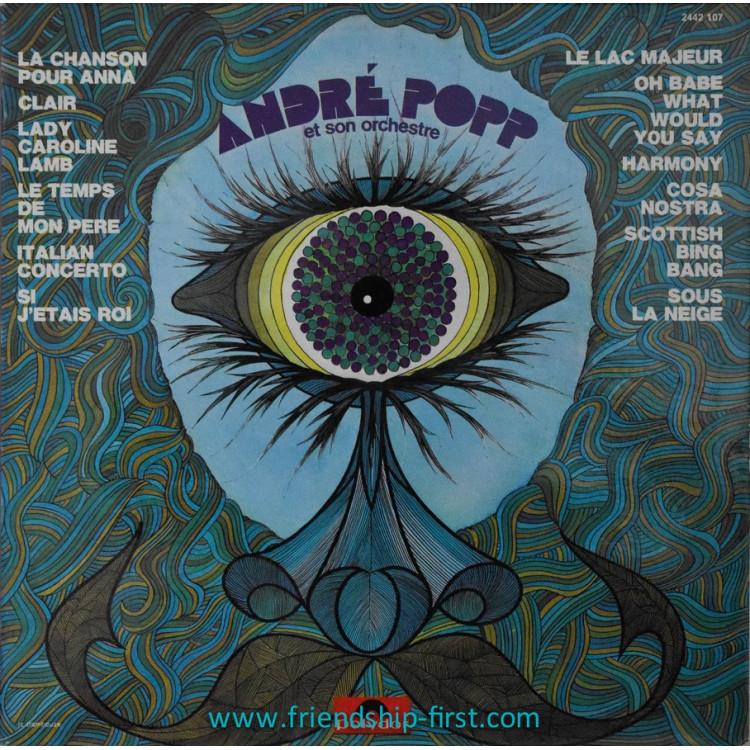 33 Tours André Popp et son orchestre / André Popp et son orchestre (1973)