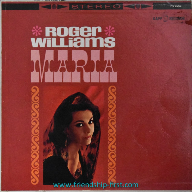 Disque 33 Tours Roger Williams / Maria (1961)