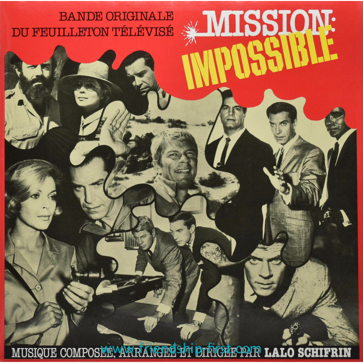 Disque 33 Tours Lalo Schifrin / Mission impossible (Edition 1987)
