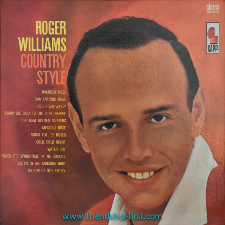 Disque 33 Tours  Roger Williams (1963)