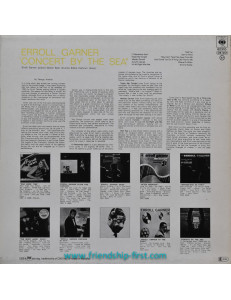Disque 33 Tours Erroll Garner / Concert By the Sea (1969)