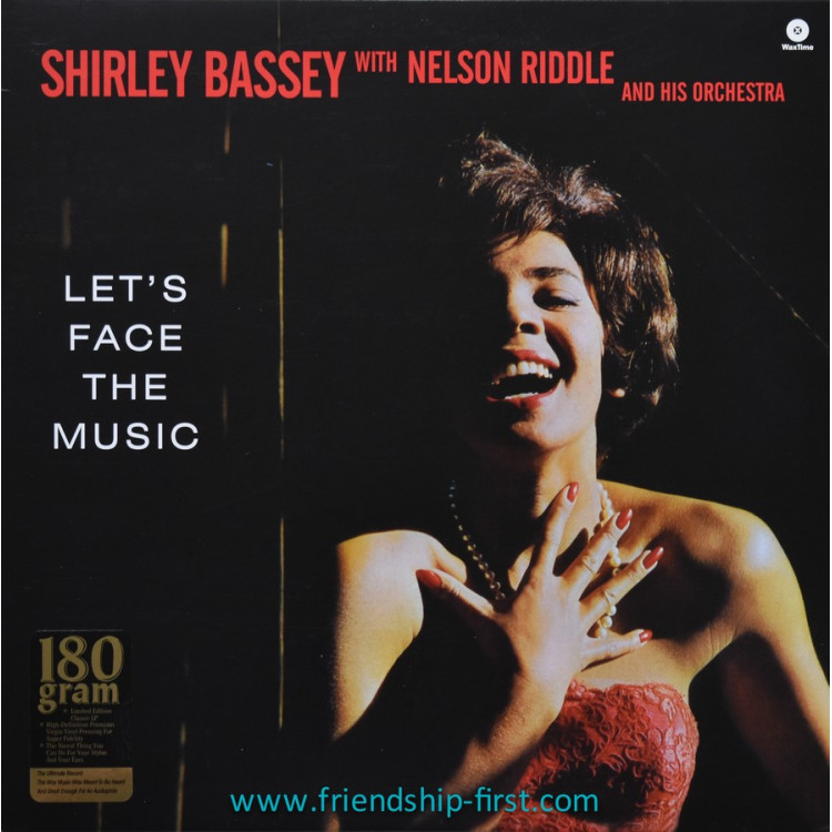 Disque 33 Tours Shirley Bassey / Let's Face the Music (2014)
