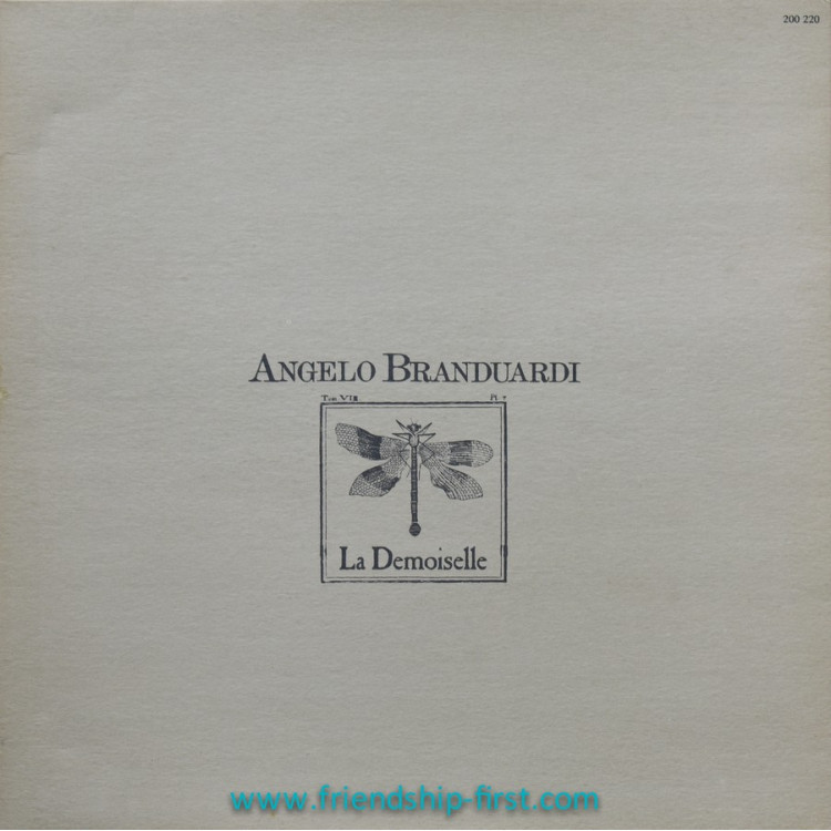 Disque 33 Tours Angelo Branduardi / La Demoiselle (1979)
