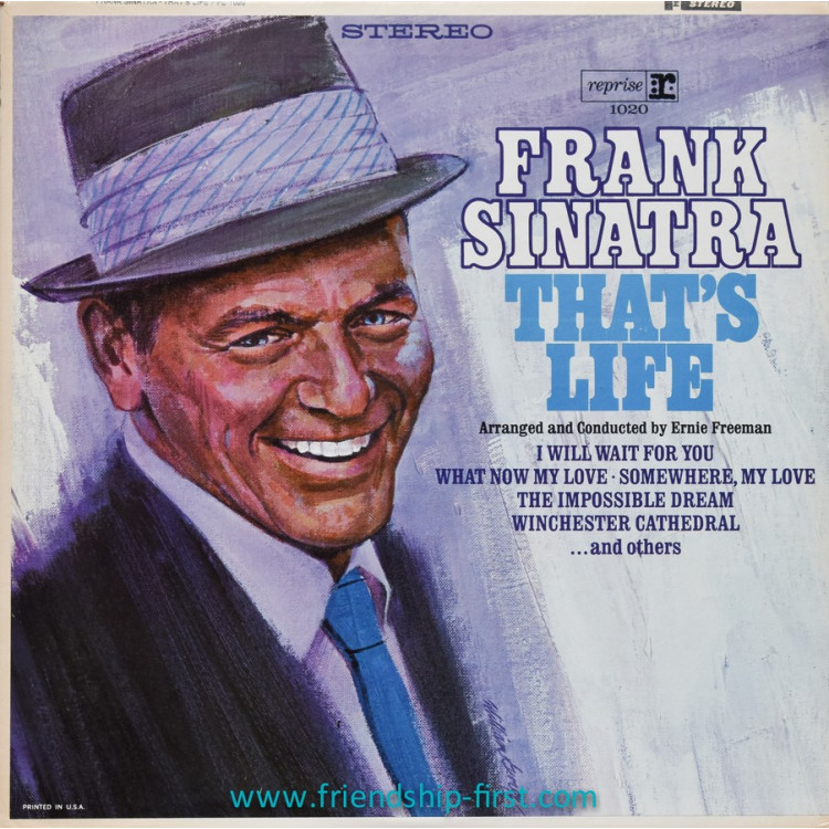 Disque 33 Tours Frank Sinatra / That's Life (1966)