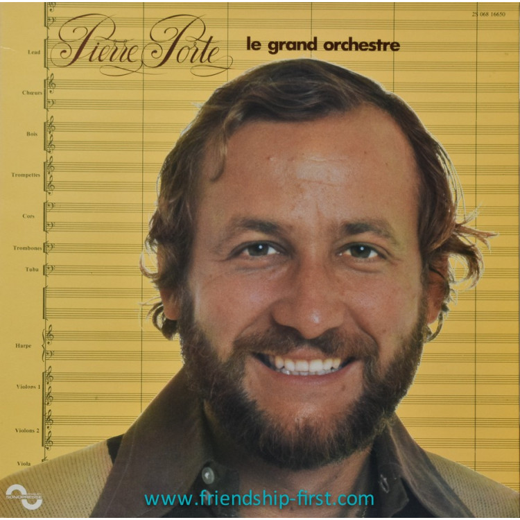 Disque 33 Tours Pierre Porte / Le grand orchestre (1978)
