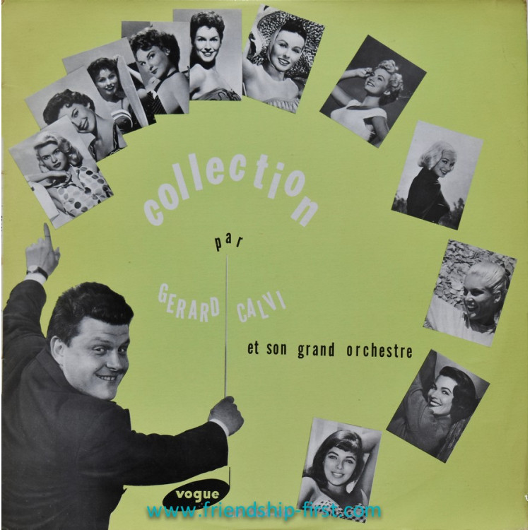 Disque 33 Tours Gérard Calvi et son grand orchestre / Collection (1957)