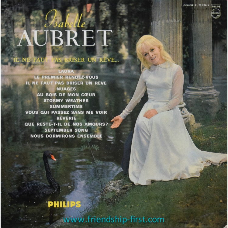 Disque 33 Tours Isabelle Aubret / Il ne faut pas briser un rêve (1964)