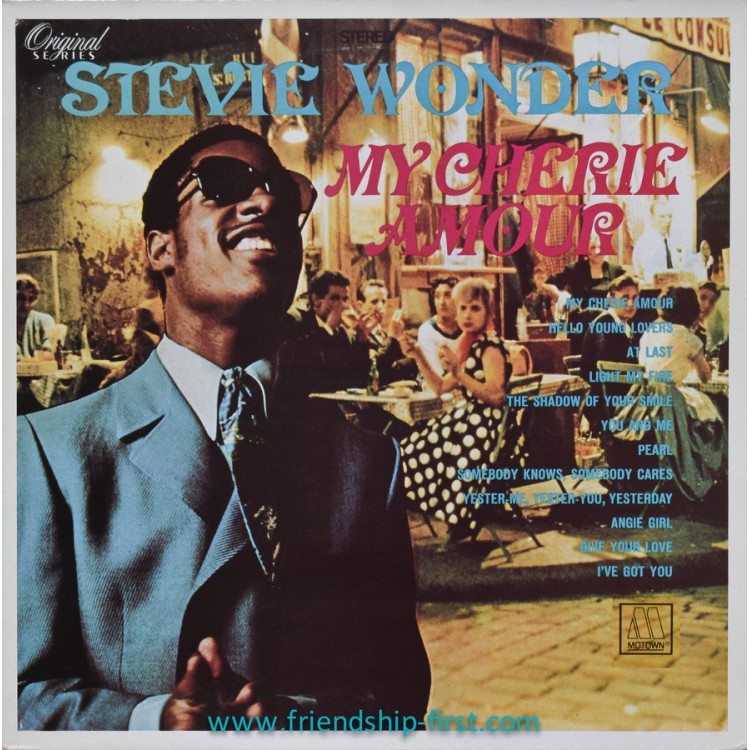 Disque 33 Tours Stevie Wonder / My Cherie Amour (1981)
