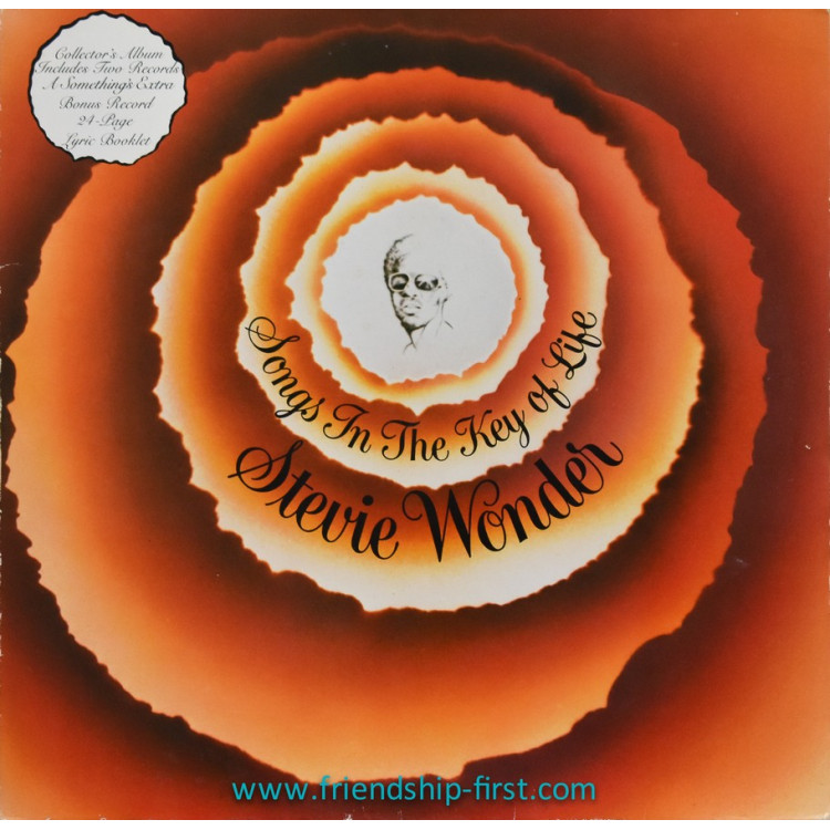 Double disque 33 Tours Stevie Wonder / Songs In The Key of Love (Réédition 1984)