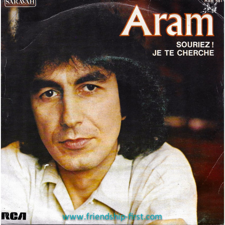 Disque 45 Tours Aram / Souriez !  (1978)