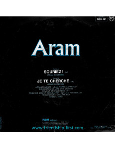 Disque 45 Tours Aram / Souriez !  (1978)