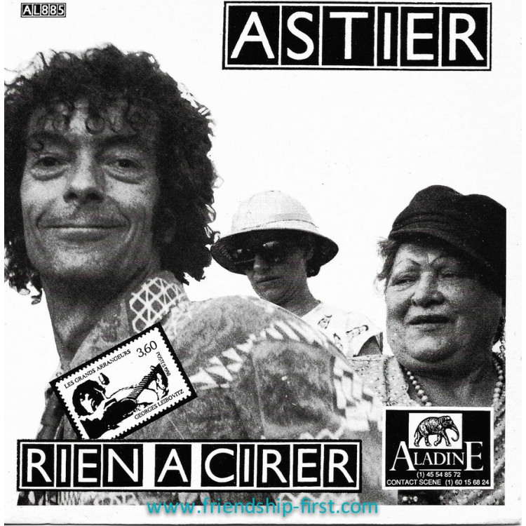 Disque 45 Tours Astier / Rien à cirer (1985)