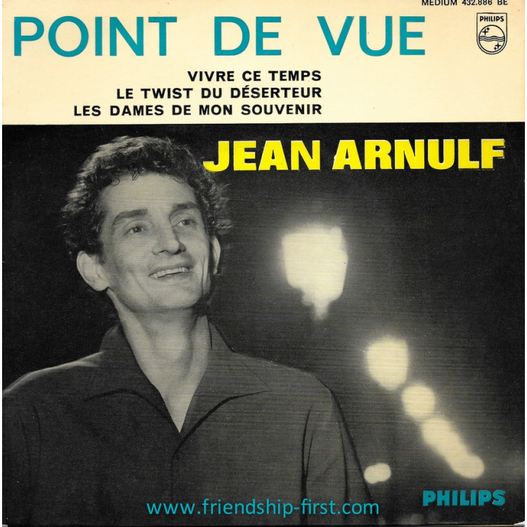 Disque 45 Tours Jean Arnulf / Point de vue (1963)