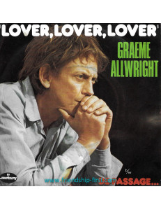 Disque 45 Tours Graeme Allwright / Lover, Lover, Lover (1975)