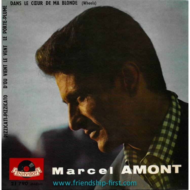 Disque 45 Tours Marcel Amont / 16 (1961)