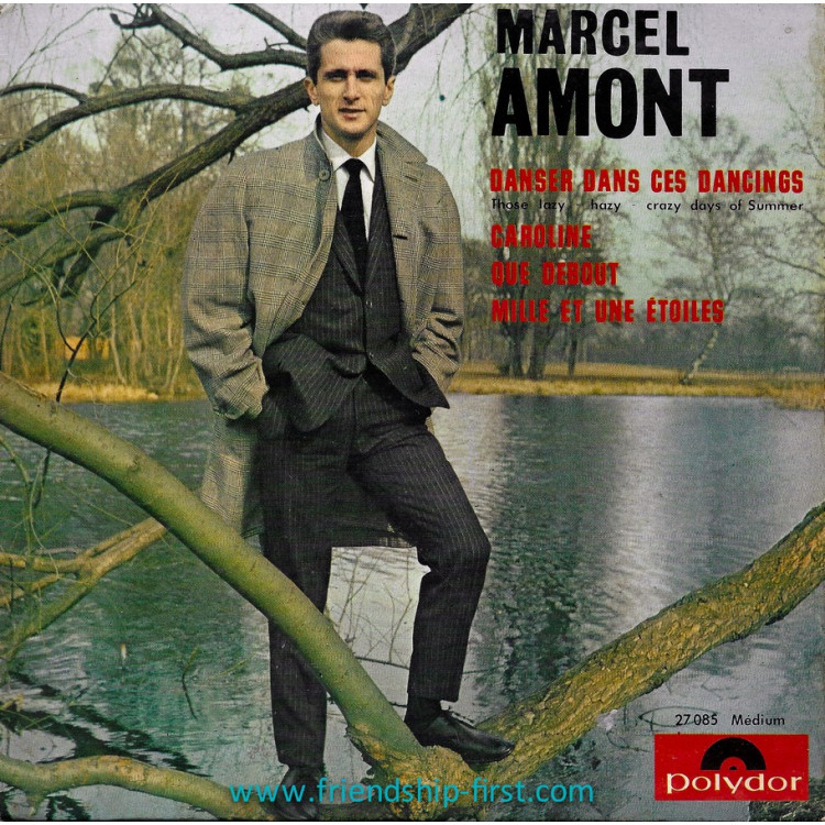 Disque 45 Tours Marcel Amont / Danser dans ces dancings (1964)