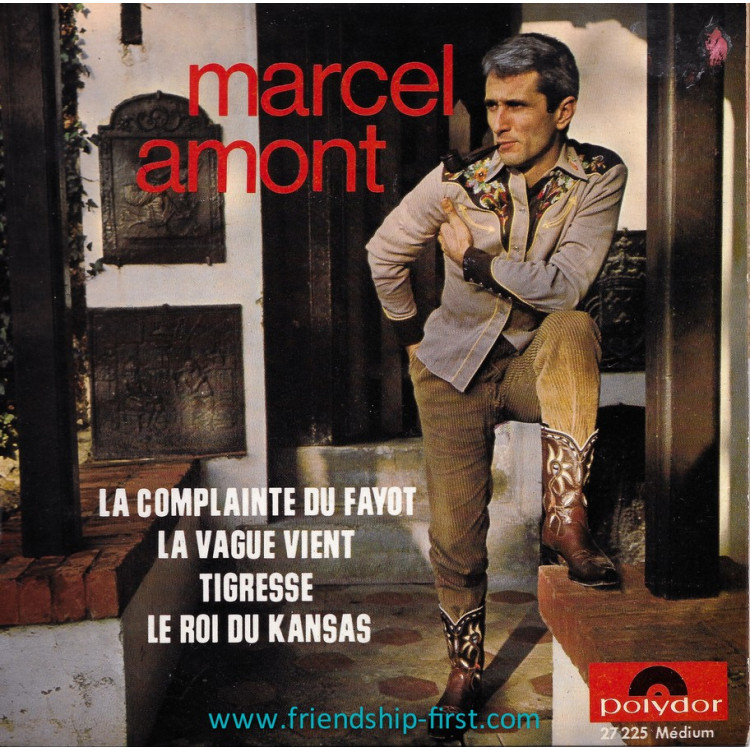 Disque 45 Tours Marcel Amont / La complainte du fayot (1966)