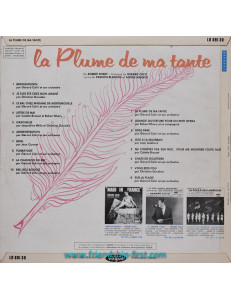 Disque 33 Tours Divers artistes / La plume de ma tante (1965)