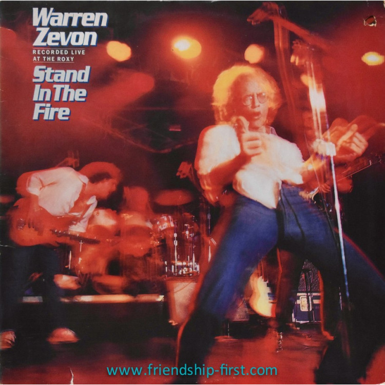 Disque 33 Tours Warren Zevon / Stand in the Fire (1980)